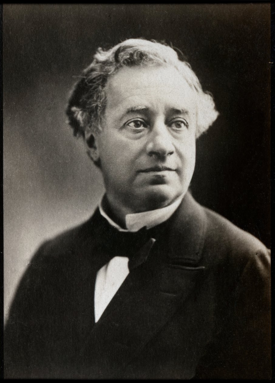Retrato de Edmond Got (1822-1901), actor francés de French Photographer