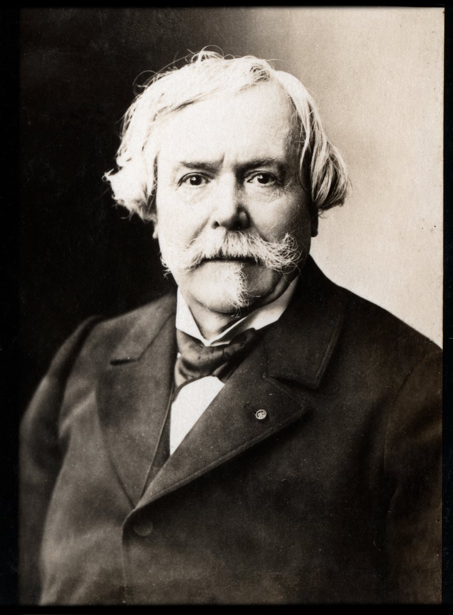 Retrato de Edmond de Goncourt de French Photographer