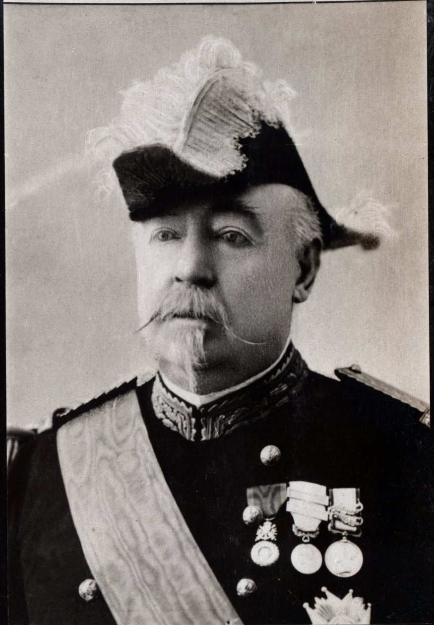 Retrato de Felix Gustave Saussier (1828-1905), general francés de French Photographer
