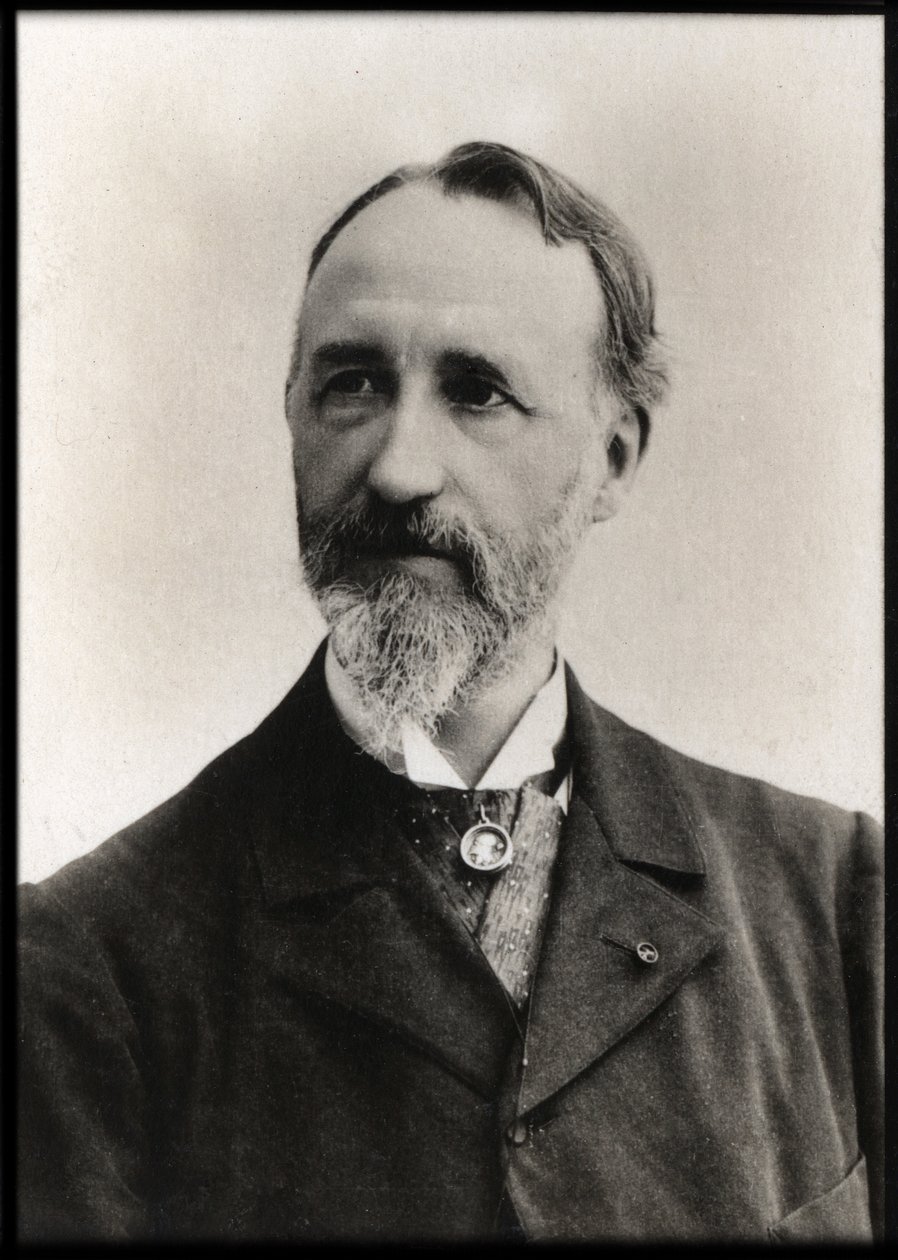 Retrato de Francois Clement Theodore Dubois (1837-1924), compositor, organista y profesor de música francés de French Photographer