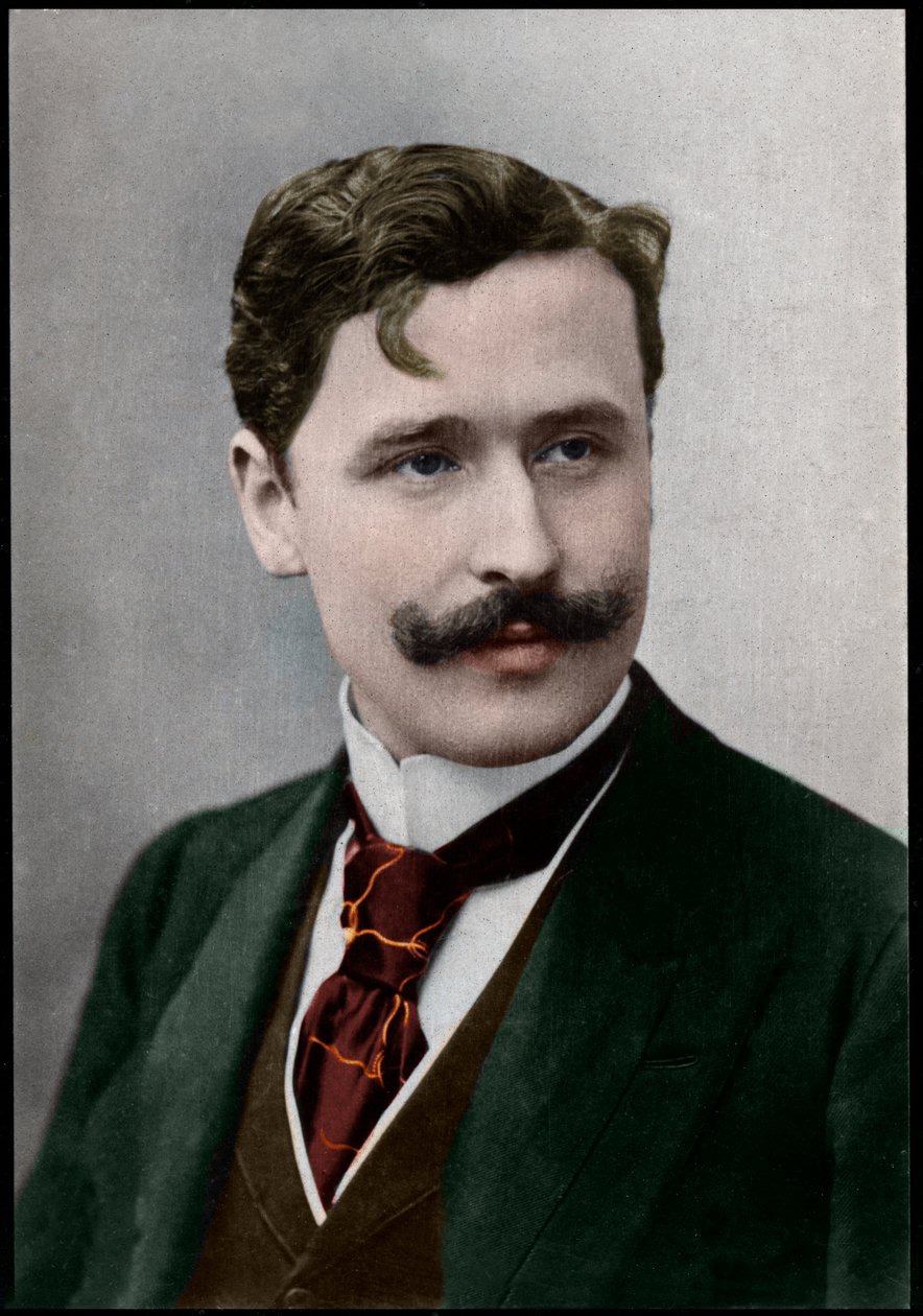 Retrato de Georges Feydeau (1862-1921), dramaturgo francés de French Photographer