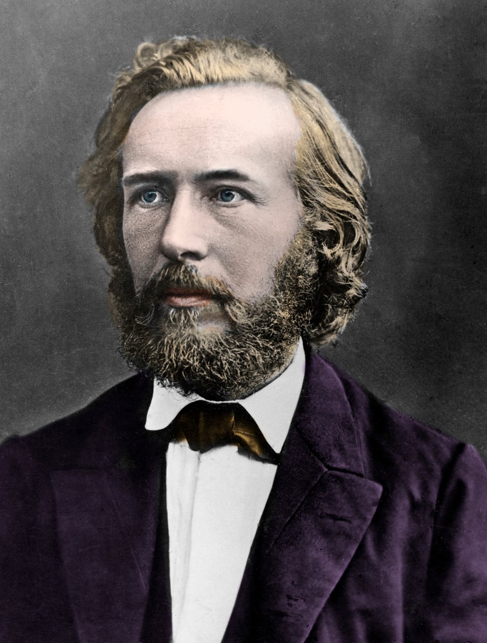 Retrato de Ernst Heinrich Haeckel (1834-1919), naturalista y filósofo alemán de French Photographer