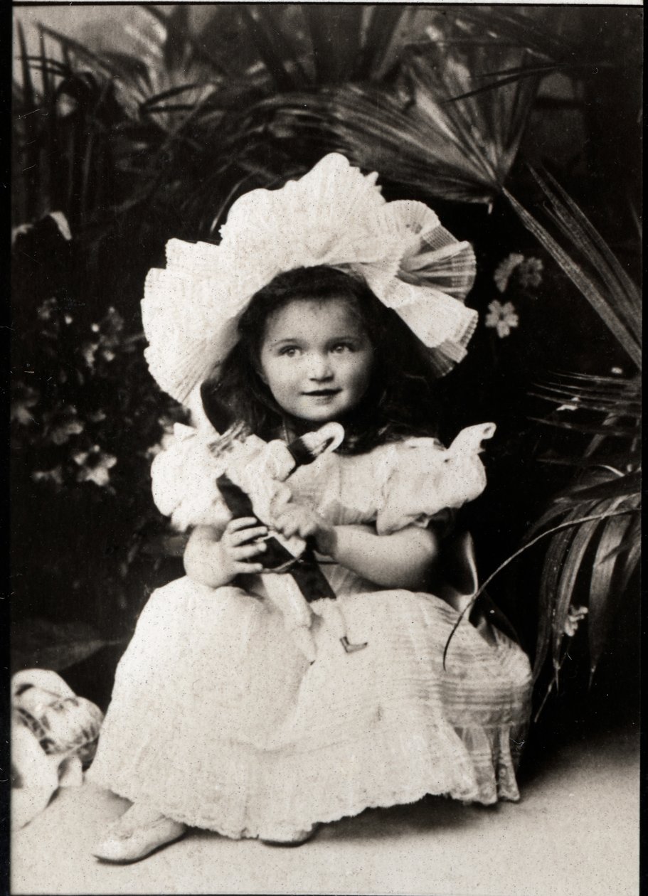 Retrato de la Gran Duquesa Olga Nikolaevna Romanova de Rusia (1897-1918) de French Photographer