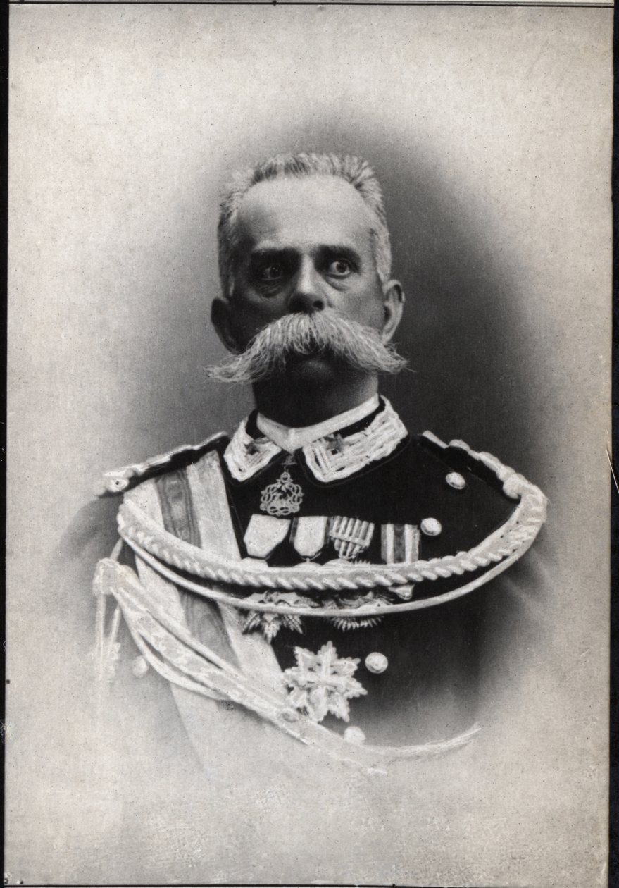 Retrato de Humberto I (1844-1900), Rey de Italia de French Photographer