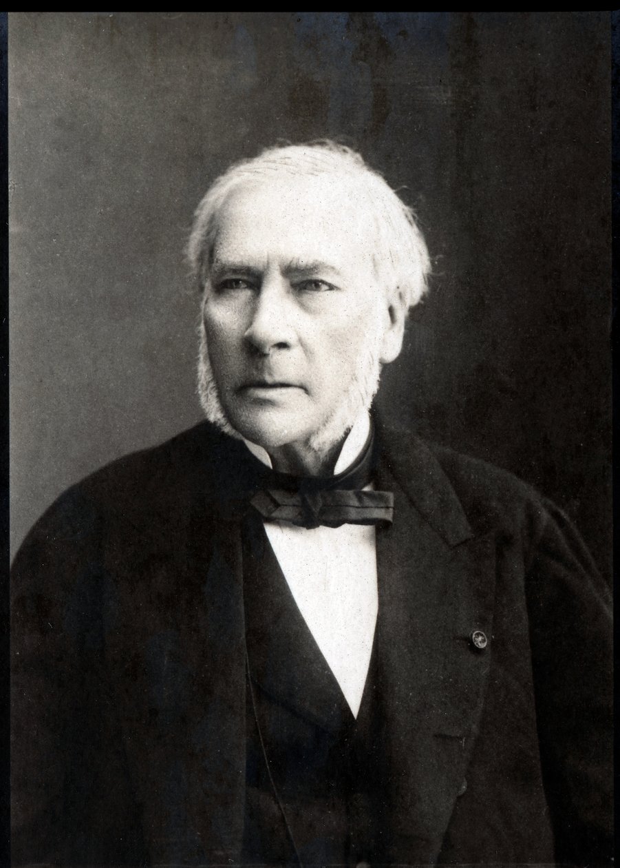 Retrato de Jean Baptiste Joseph Dieudonné Boussingault (1802-1887), químico francés de French Photographer