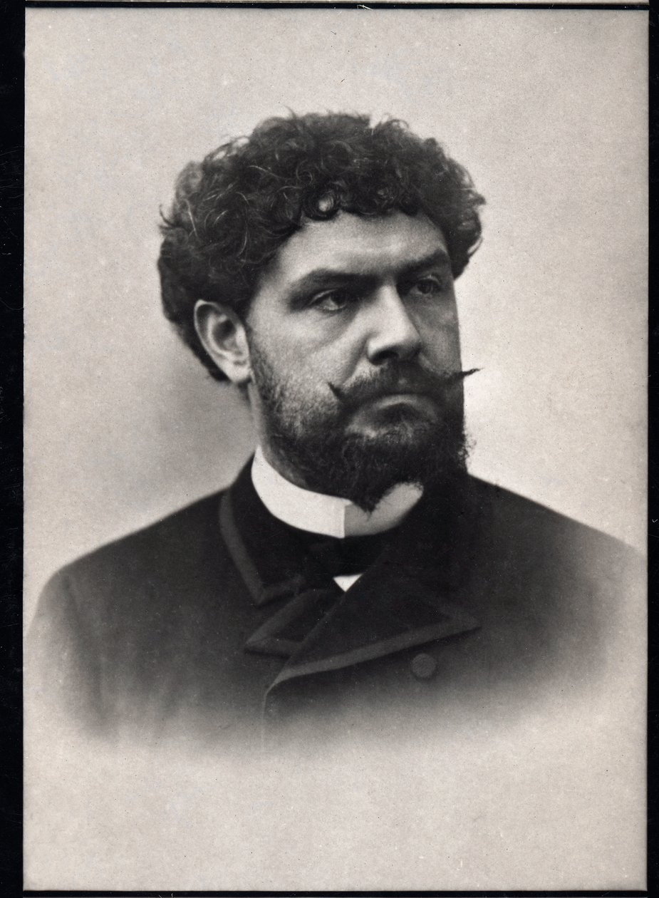 Retrato de Jean Richepin (1849-1926), poeta, novelista y dramaturgo francés de French Photographer