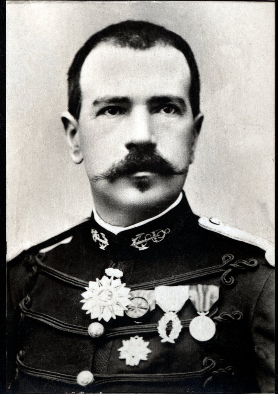Retrato de Parfait Louis Monteil (1855-1925), oficial militar colonial y explorador francés de French Photographer