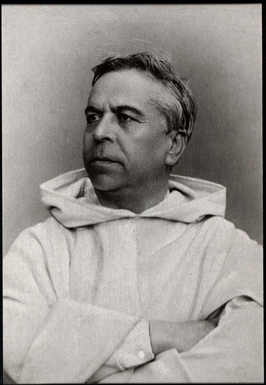 Retrato de Pere Henri Didon (1840-1900), predicador, escritor y educador dominicano francés de French Photographer