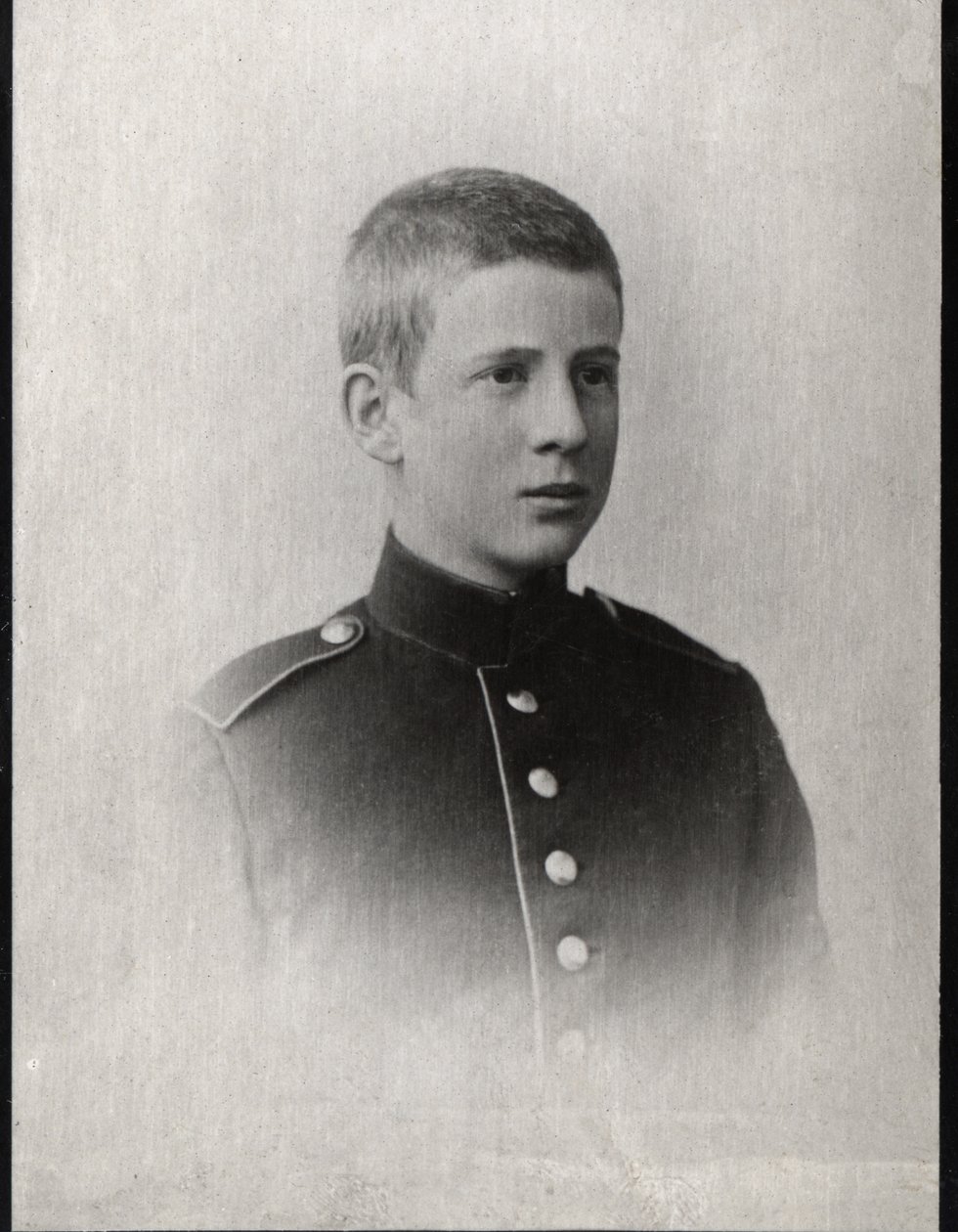 Retrato del Príncipe Andrés de Grecia y Dinamarca (1882-1944) de French Photographer