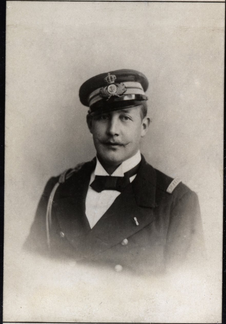 Retrato del Príncipe Jorge de Grecia y Dinamarca (1869-1957) de French Photographer
