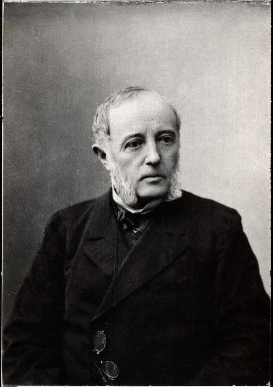 Retrato de Rene Goblet (1828-1905), político francés de French Photographer