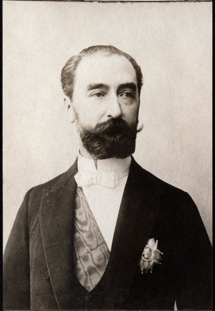 Retrato de Sadi Carnot (1837-1894), político francés de French Photographer