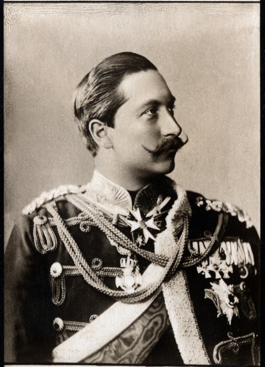 Retrato de Guillermo II (1859-1941), Emperador alemán de French Photographer