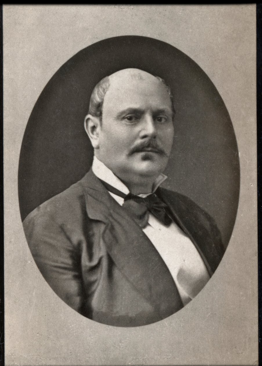Retrato de Xavier de Montepin de French Photographer