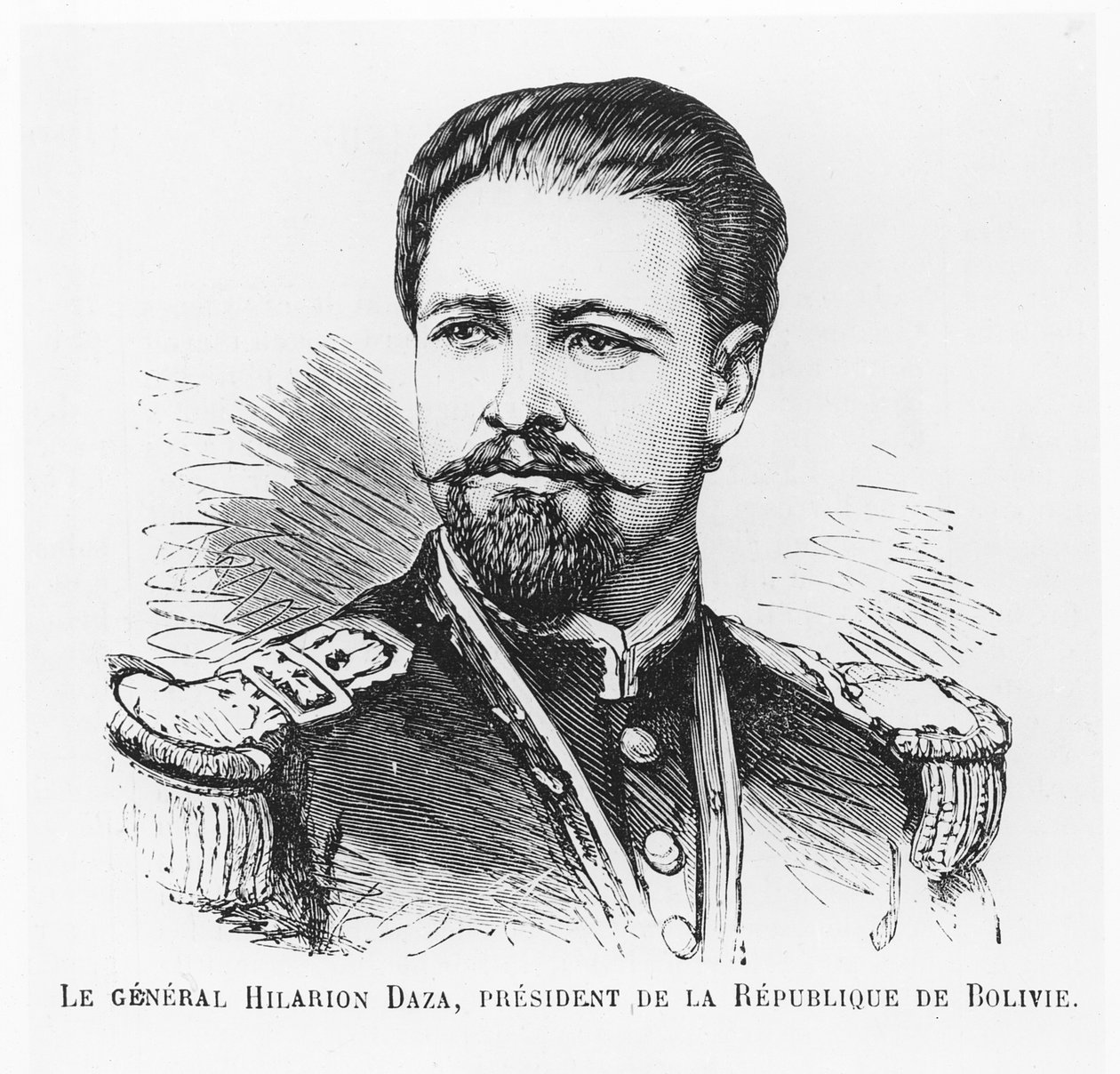 Hilarion Daza, Presidente de Bolivia de French School