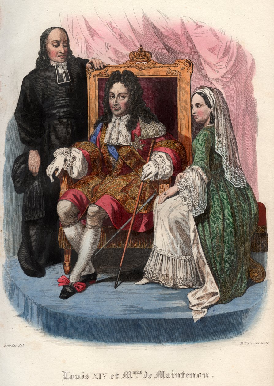 Luis XIV (1638-1715) y Françoise d