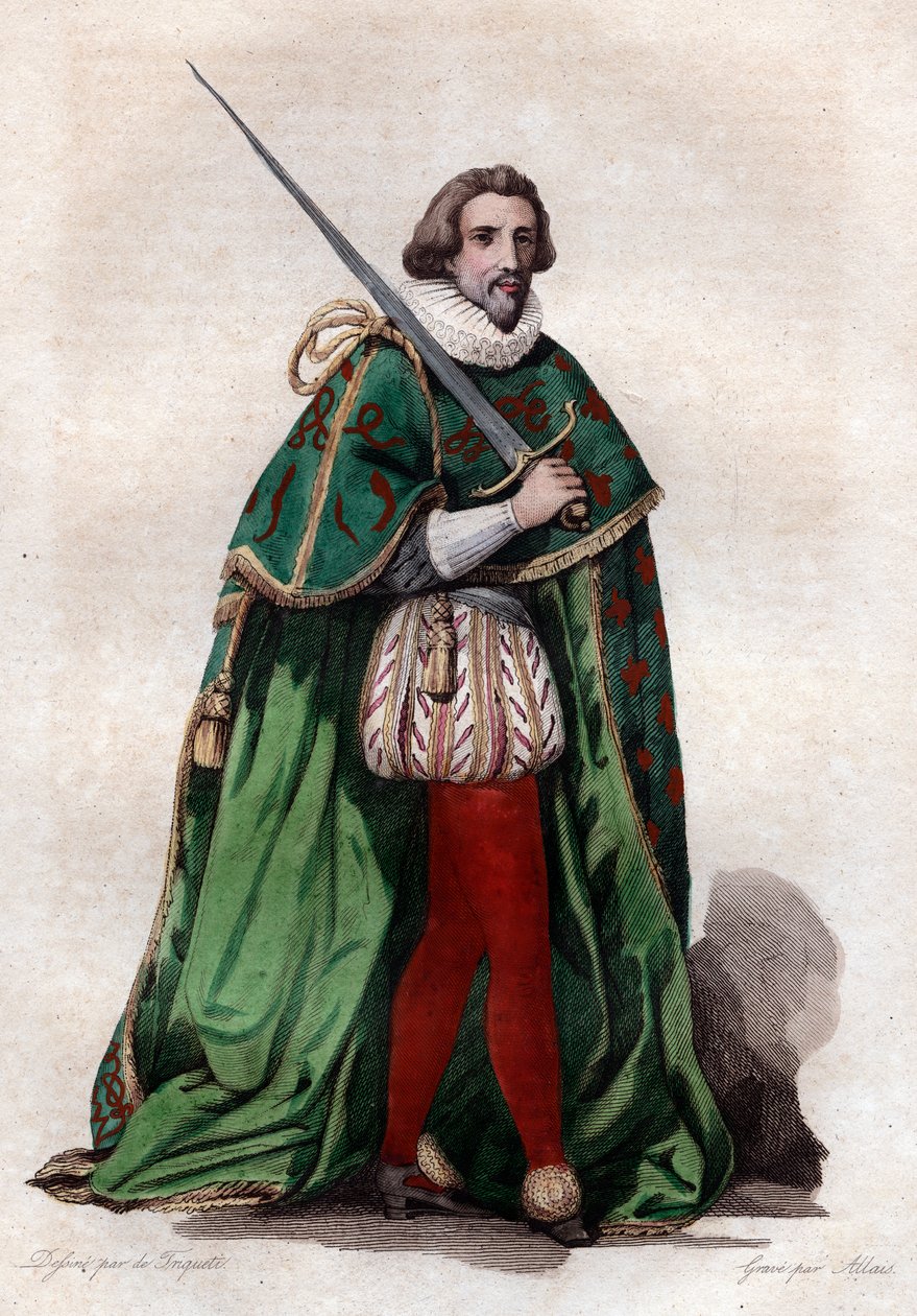 Retrato de François de Bonne, duque de Lesdiguières (1543-1626), soldado y condestable de Francia de French School