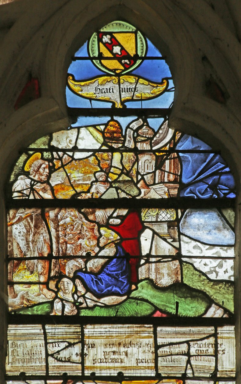 Las Bienaventuranzas, Église Sainte-Tanche de Lhuêtre, Bienaventurados los que lloran de French School