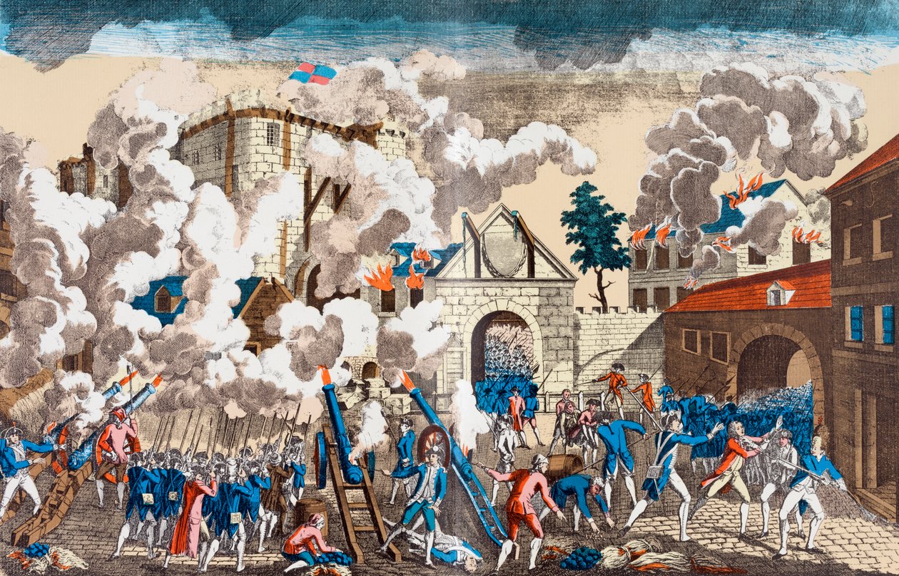 La Toma de la Bastilla, 14 de julio de 1789 de French School