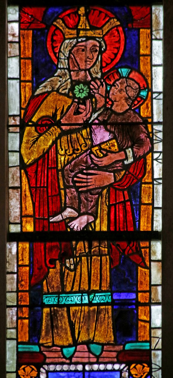 Ventana de la Iglesia de San Juan Bautista, 1275-90 de French School