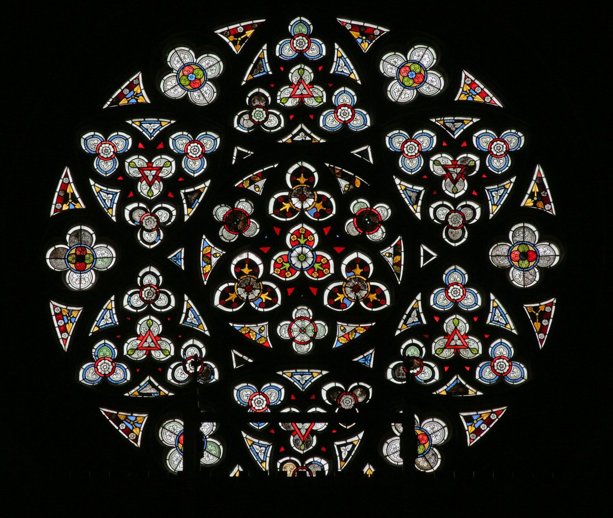 Ventana de la Iglesia de San Juan Bautista, 1340-50 de French School