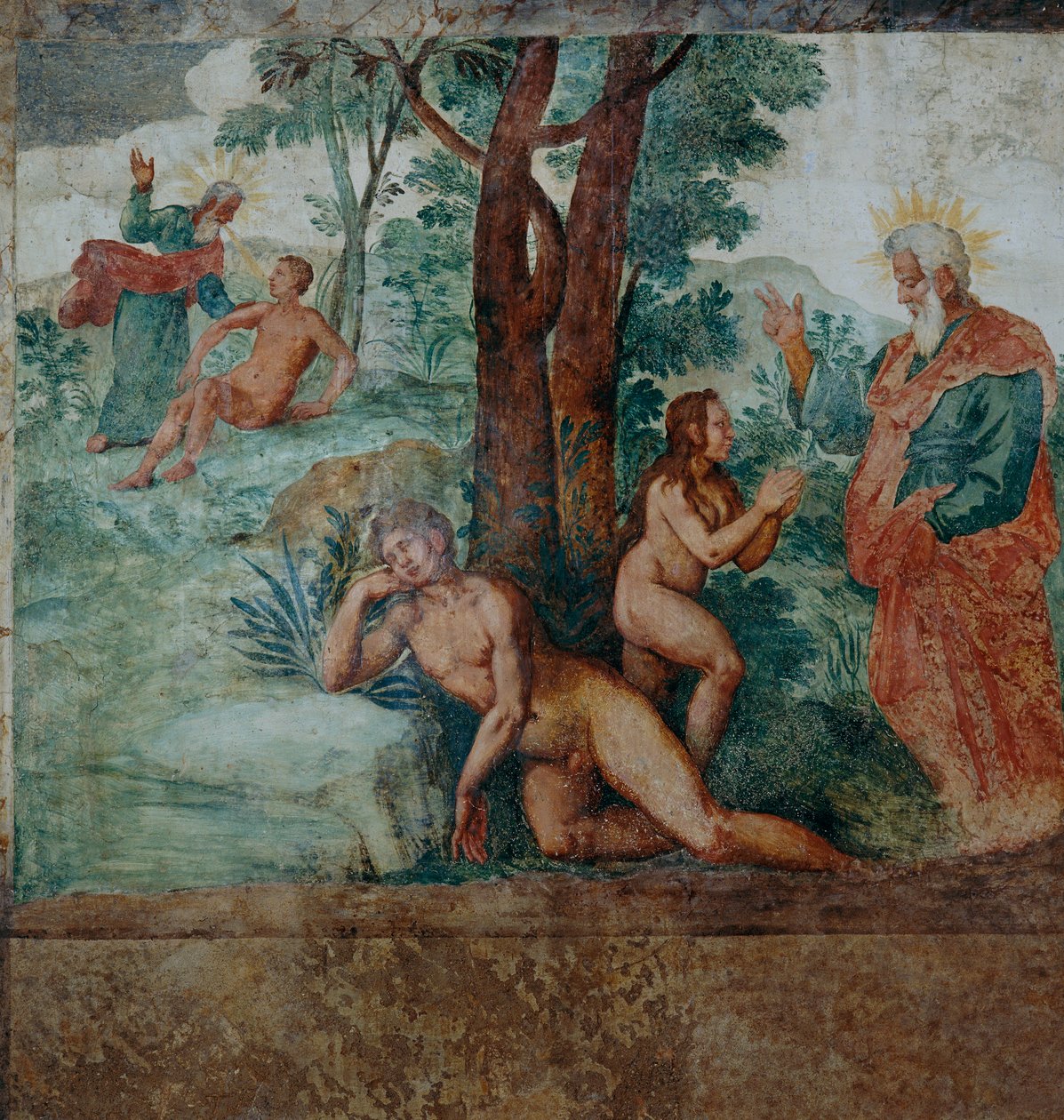 La creación de Eva de Italian School