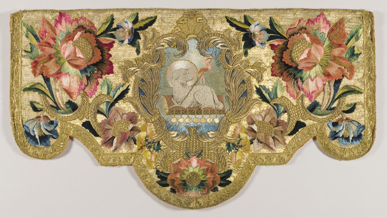 Colgante eclesiástico, c.1730 de Mexican School