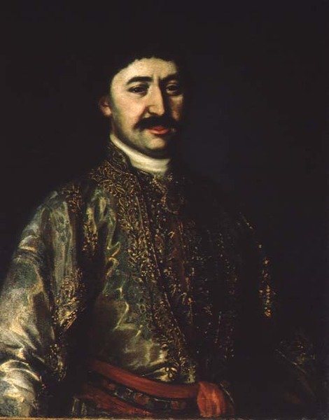 Retrato del Príncipe Garsevan Chavchavadze de Russian School