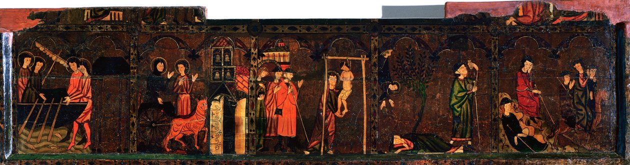 Mesa del altar de Sant Jaume de Frontanya (detalle) de Spanish School