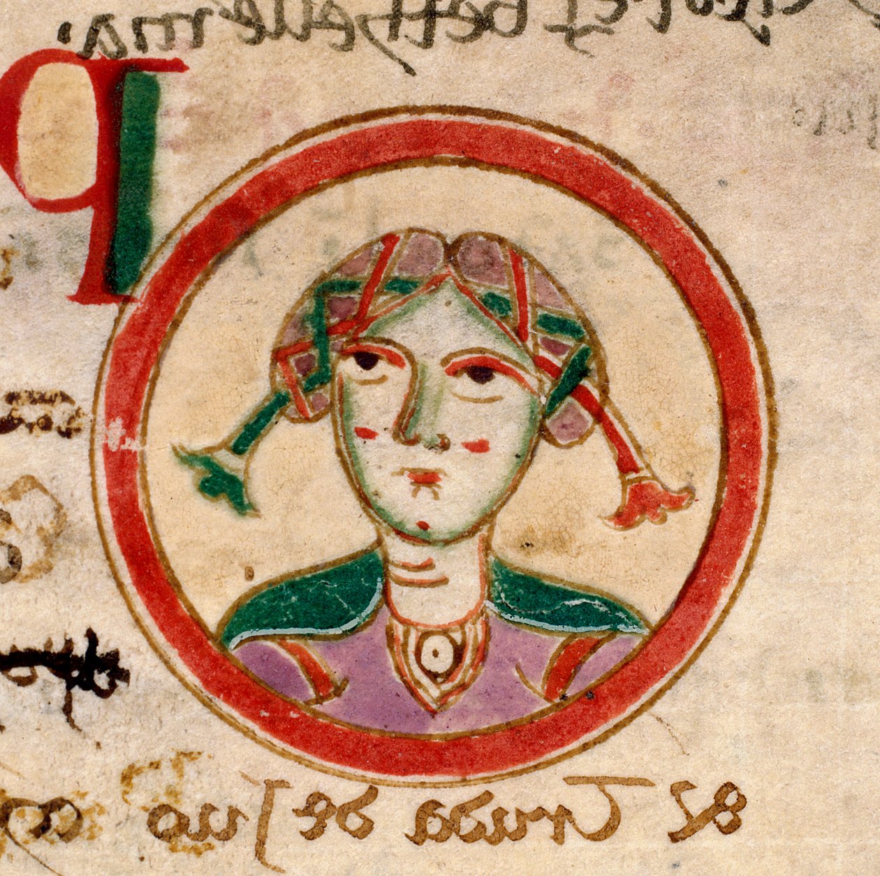 Santa Eufemia: f.103v del Obitarium Sancti Spiritus de Unknown