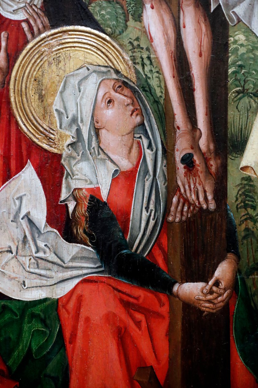 La crucifixión (detalle) de Unknown
