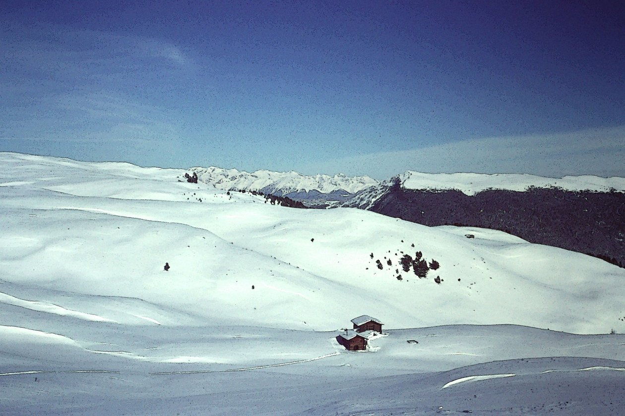 Nieve en los Alpes de Detlef B. Fischer