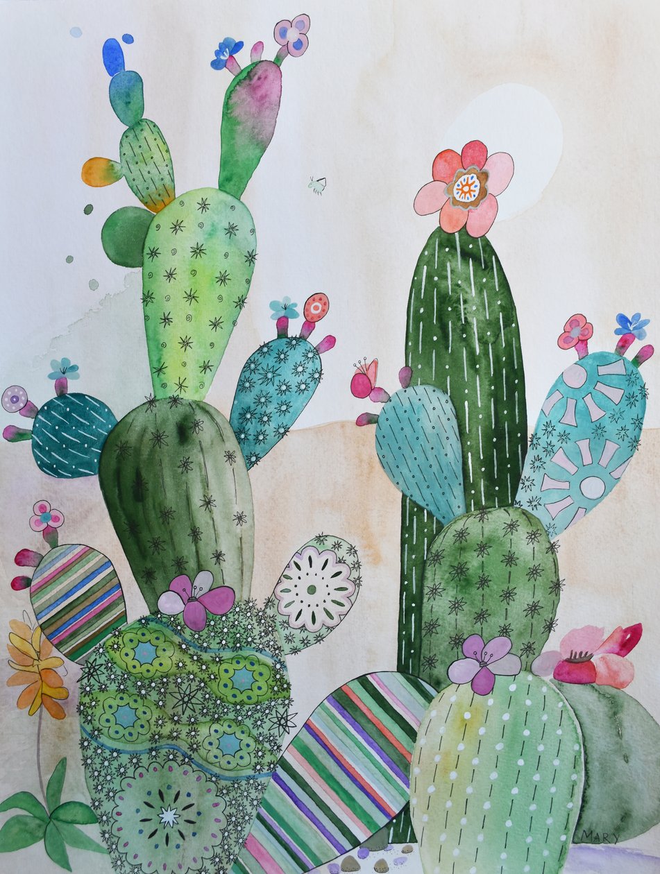 Cactus de Marys Watercolors