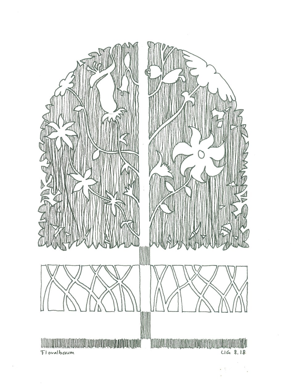 Árbol floral de Urs Grünenfelder