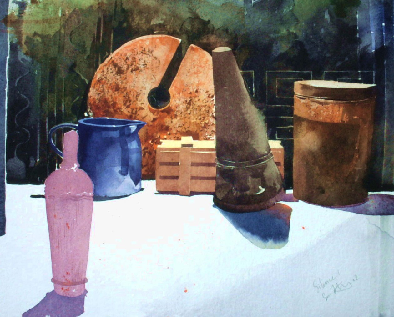 Silencio 56x65 de Simon Fletcher