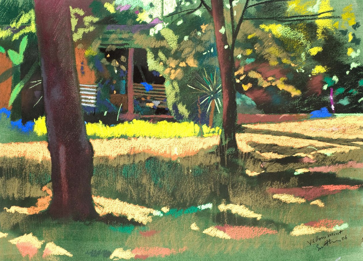 Menta amarilla 54x74 de Simon Fletcher