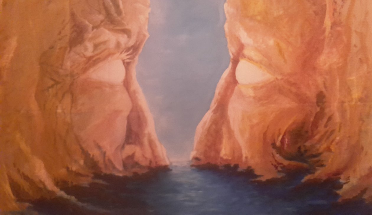 Rocas en el oleaje de Phantalis