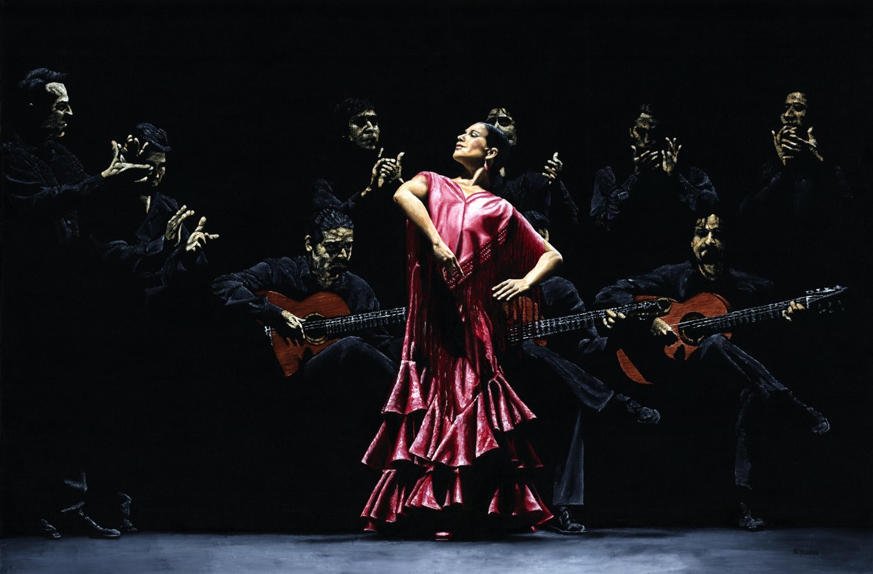Bailarina Orgullosa del Flamenco de Richard Young