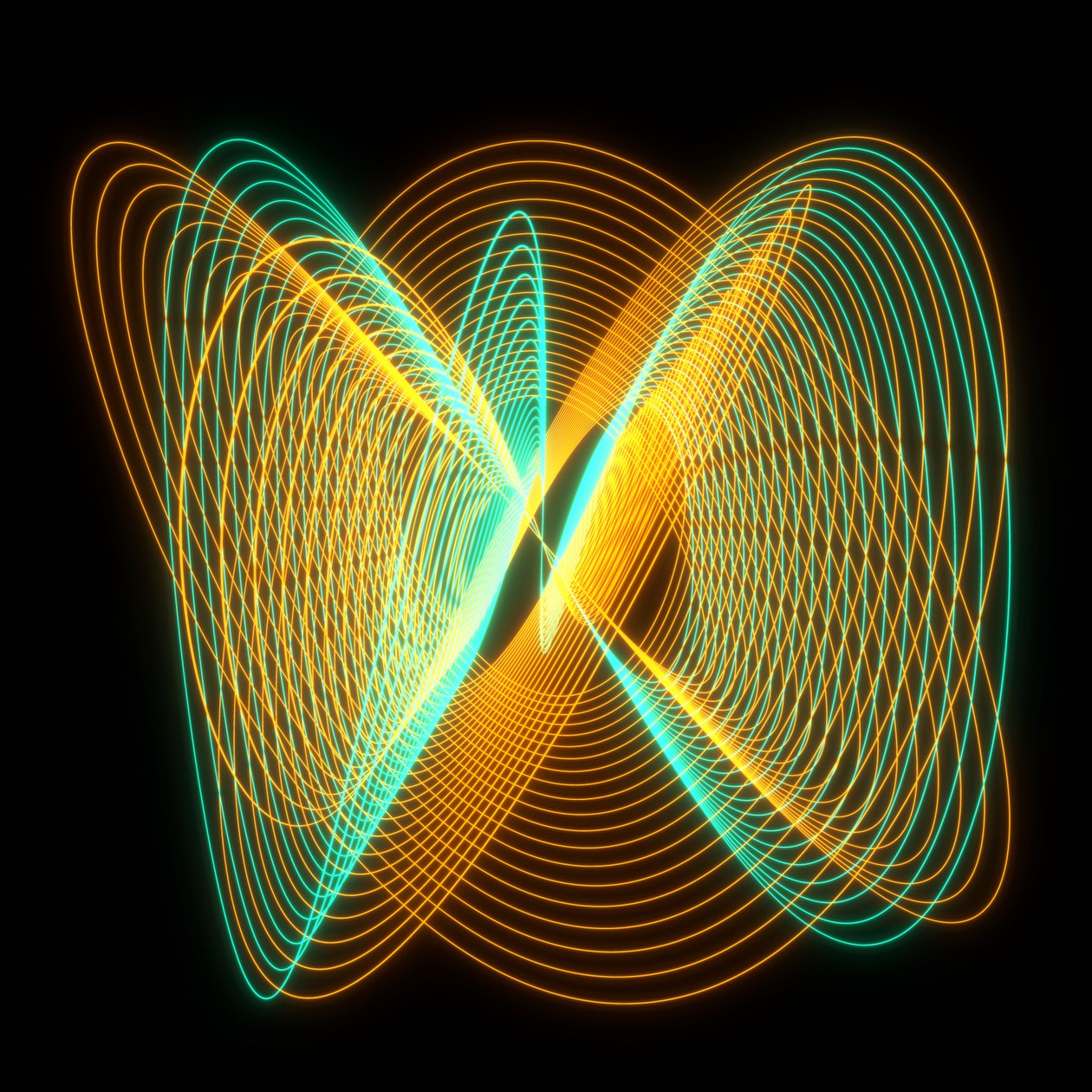Danza Lissajous de elkement