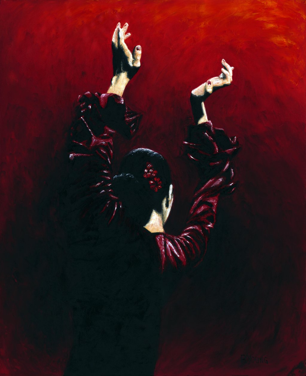 Fuego flamenco de Richard Young