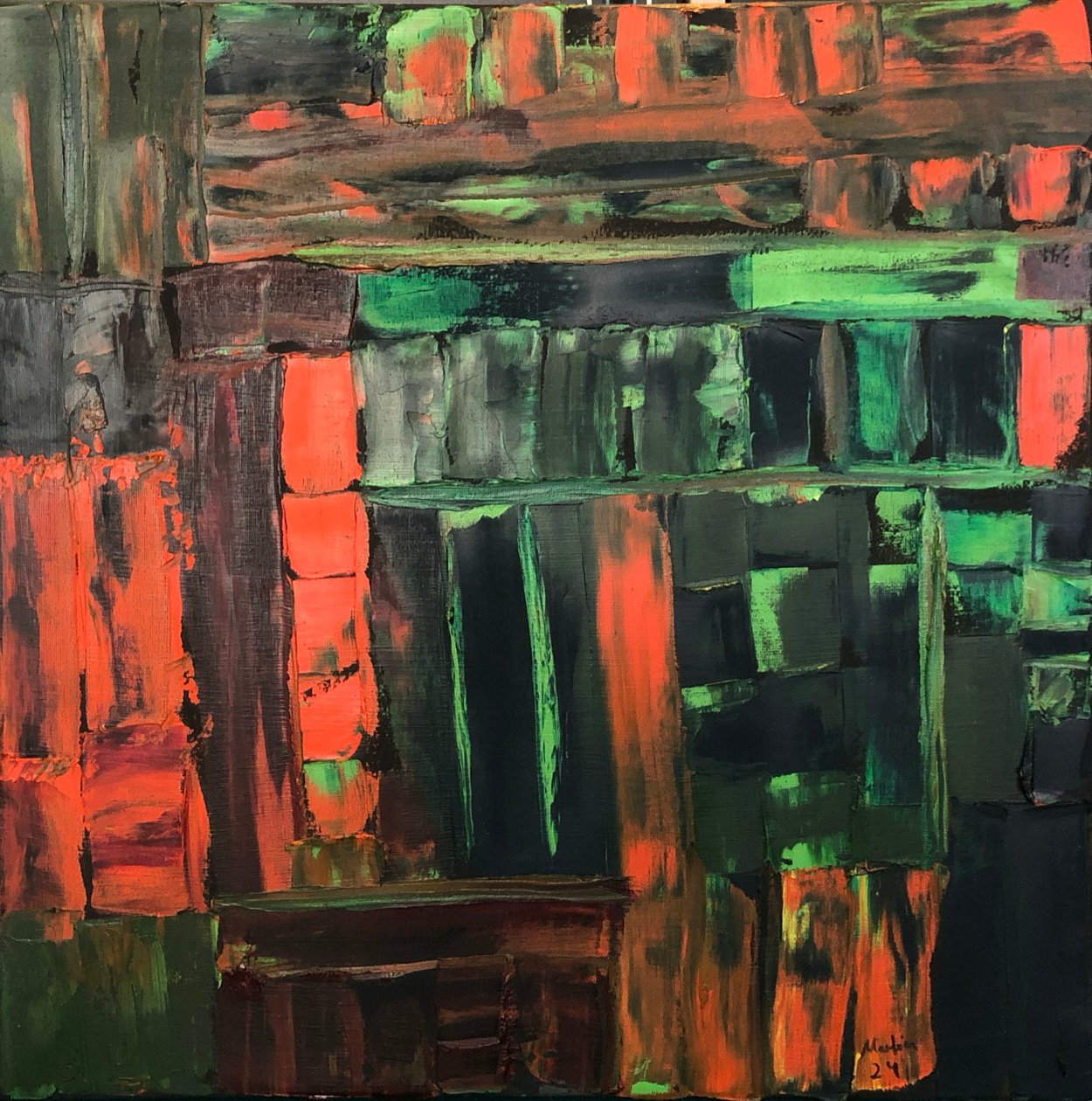 Complementario Verde Rojo de Martin Goersch