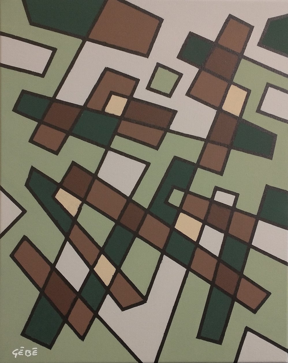Geometría variable (obra nº 4 de 5) de Guy Boulianne