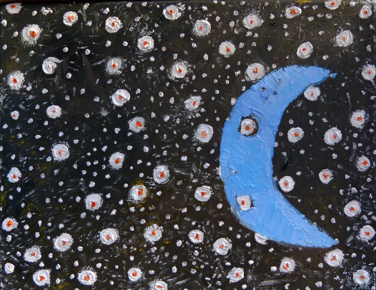 Noche de luna de Elzbieta Goszczycka