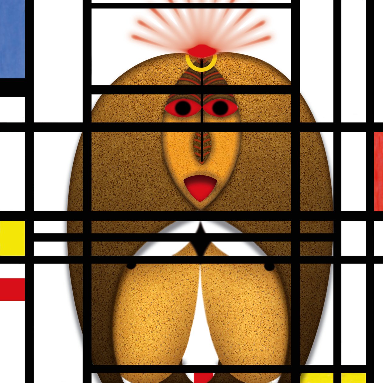 Animal Rationale (III) - Homenaje a Piet Mondrian de Alexander Eibach