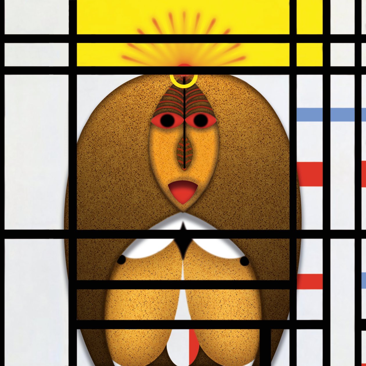 Lockdown (IX) - (aus der Serie Animal Rationale) de Alexander Eibach