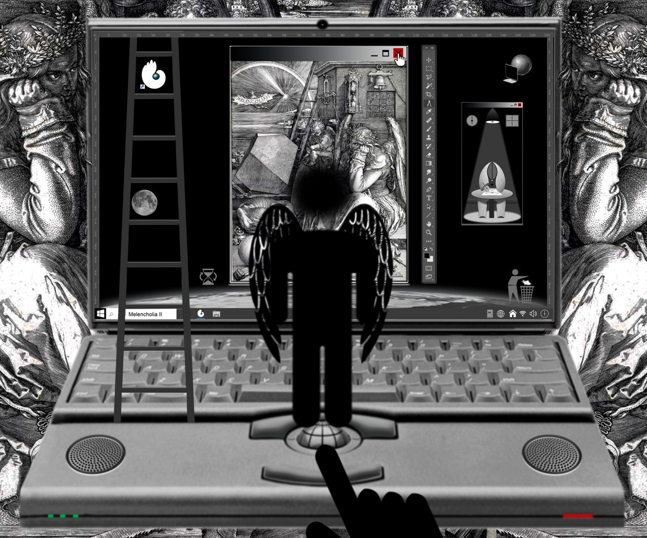 Melancholia II (de la serie: Windows) de Alexander Eibach