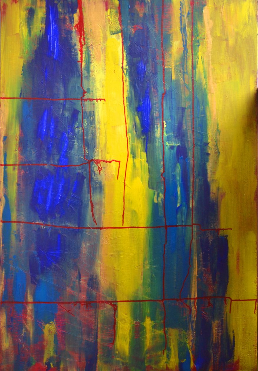 Azul, Amarillo de Alexandra Gertrud Maria Marx