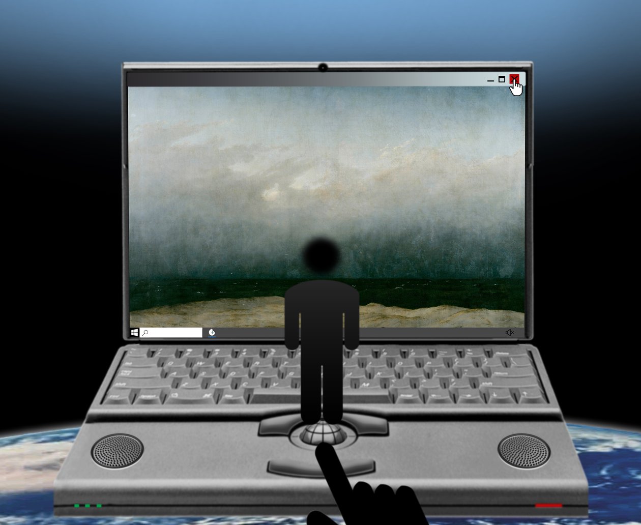 La vista en el cuadro (de la serie Windows) de Alexander Eibach