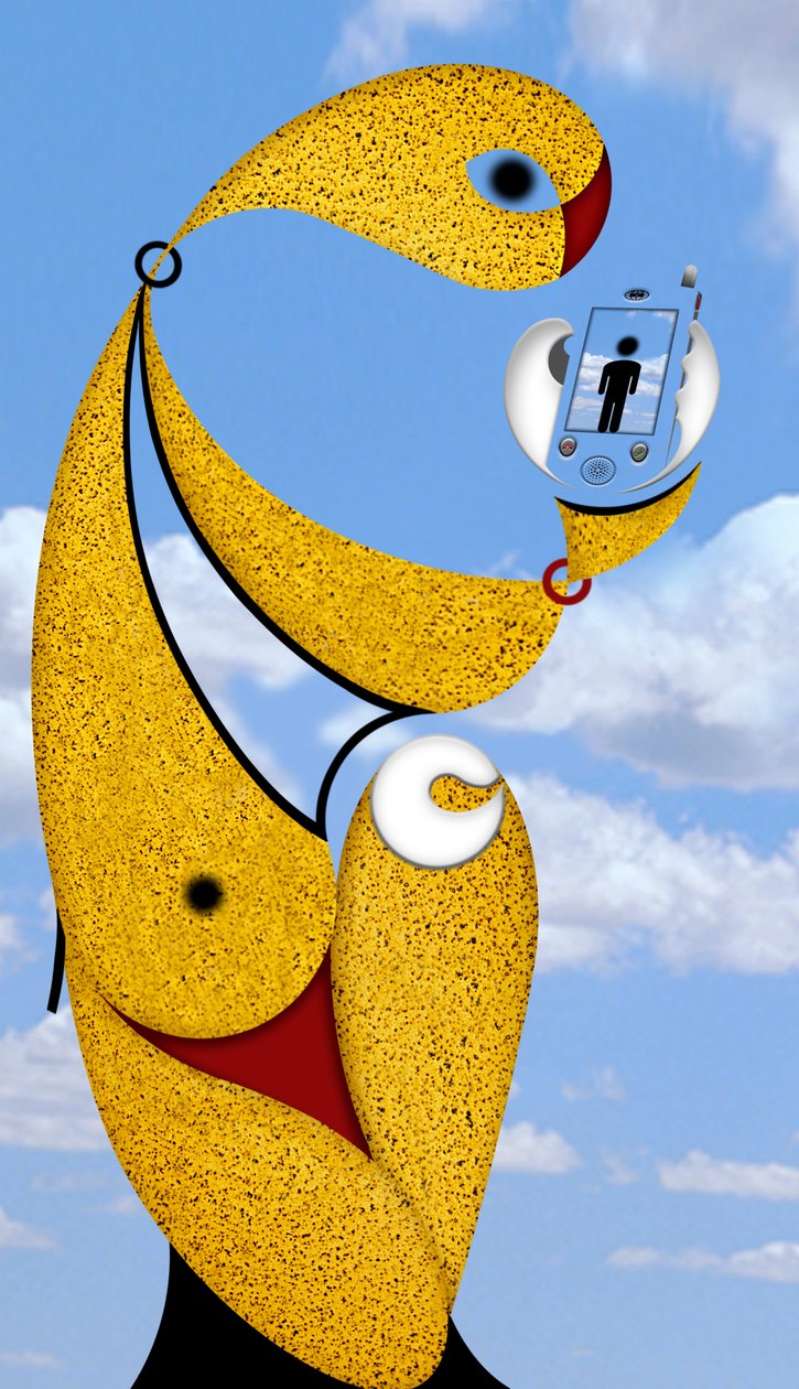 Llamada (de la serie: Skyphone) de Alexander Eibach