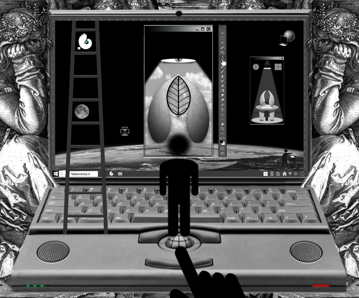 Melancholia II (aus der Serie Windows) de Alexander Eibach